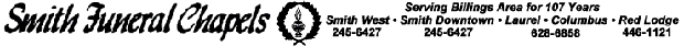 Smith Funeral Chapel Header